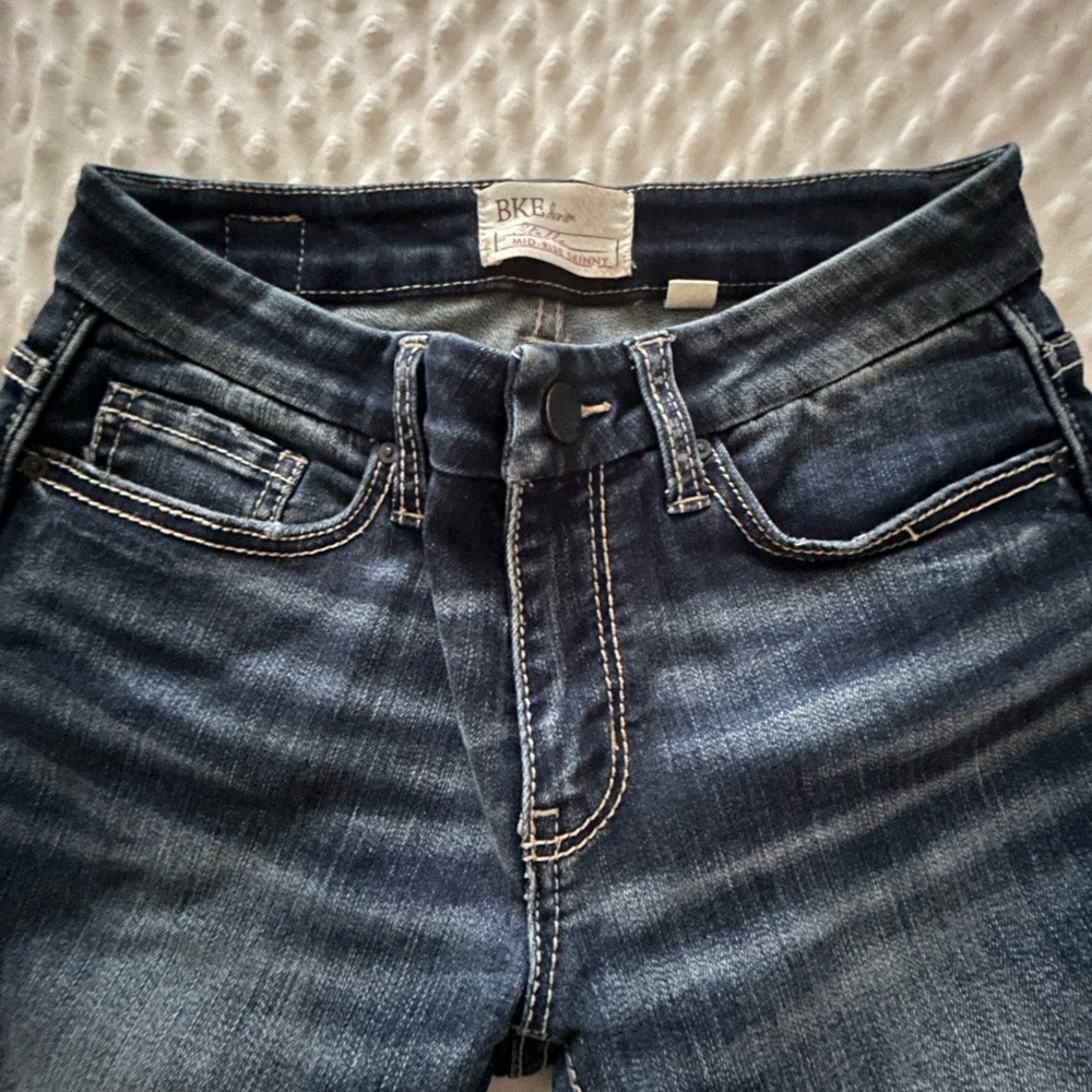 BKE High Rise Dark Blue Women's Jeans